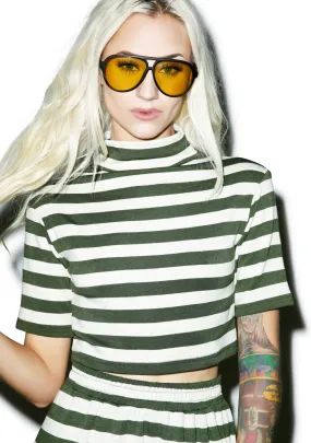 Nomad Stripe Crop Top