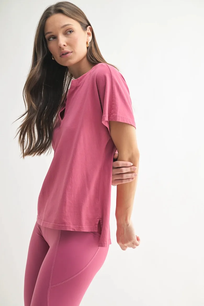 Pima Cotton Henley Tee