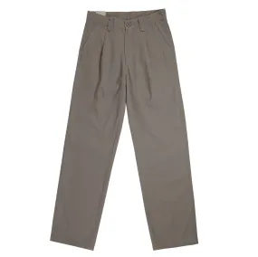 Pleat Chino Trousers Regular Fit in Cotton Twill with 5 Pockets 3 Colours Solid