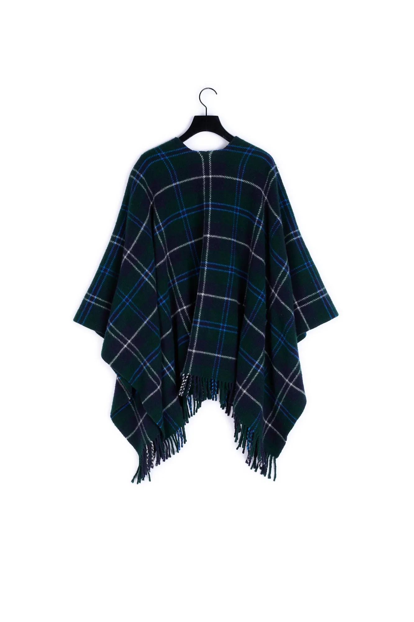Poncho bleu
