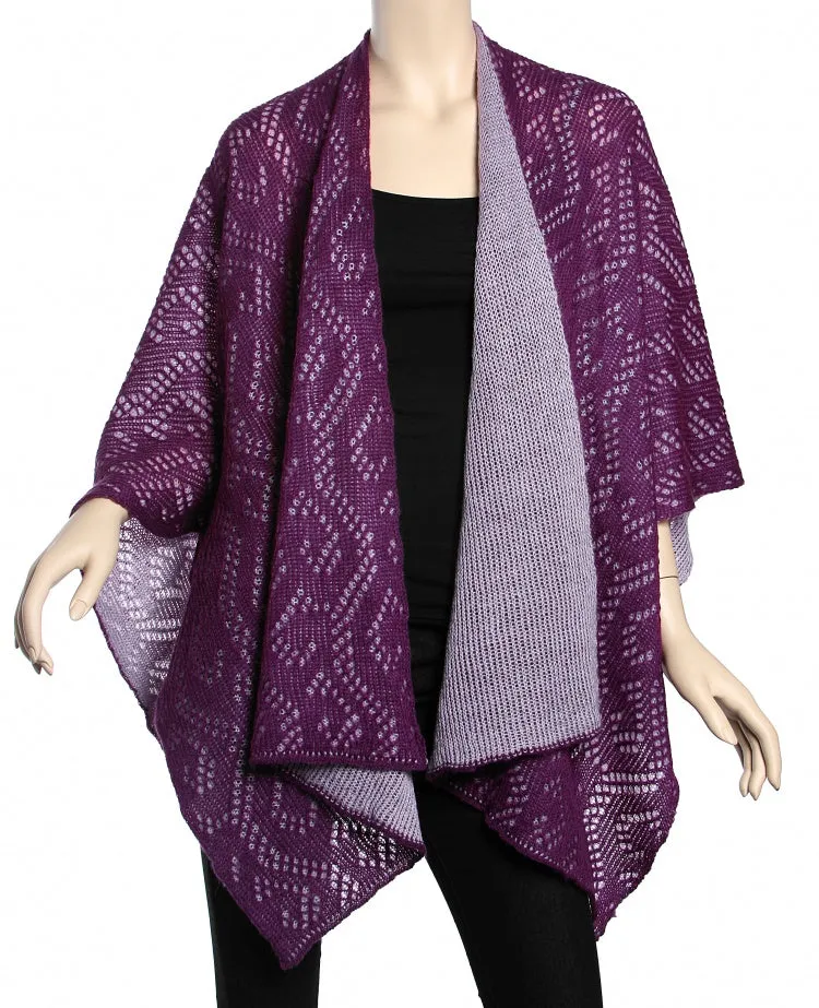 Purple Shawl/Cape