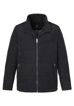 Redpoint Mens Big Size Quilted Jacket (Quincy) in Dark Blue, Dark Olive  Size 62 - 70