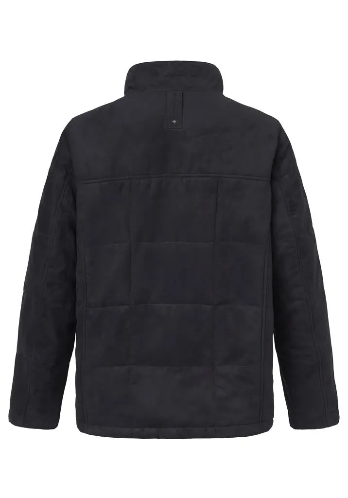 Redpoint Mens Big Size Quilted Jacket (Quincy) in Dark Blue, Dark Olive  Size 62 - 70