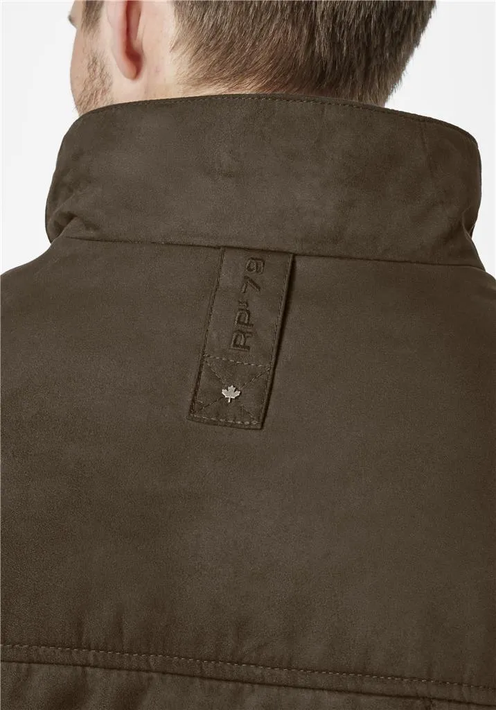 Redpoint Mens Big Size Quilted Jacket (Quincy) in Dark Blue, Dark Olive  Size 62 - 70