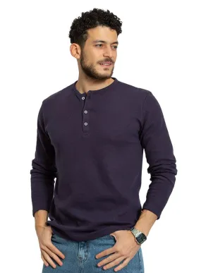 S-Medieval Blue Henley