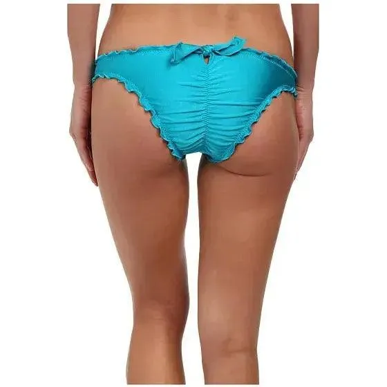 Seafolly Shimmer Mini Hipster Bikini Bottoms - Eden Blue