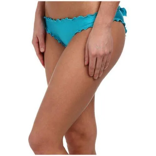 Seafolly Shimmer Mini Hipster Bikini Bottoms - Eden Blue