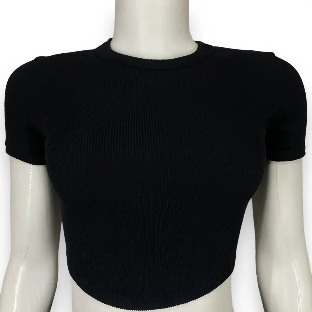 Short Sleeve Crop-top