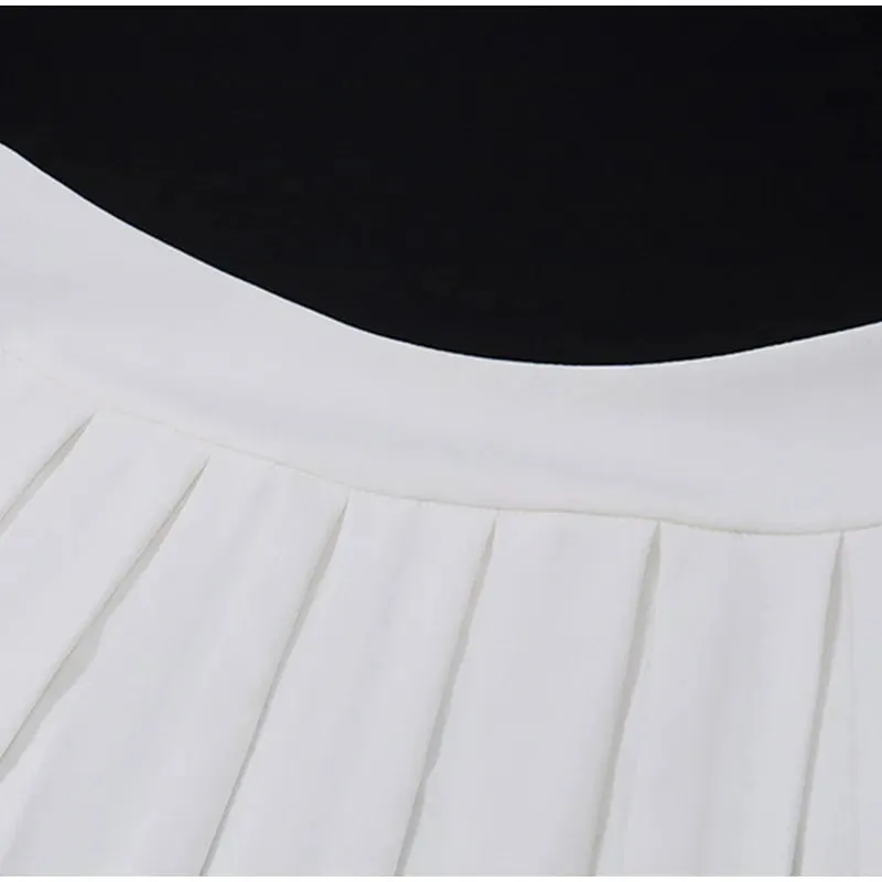 Single-Breasted Vest 2 Piece Skirt Set