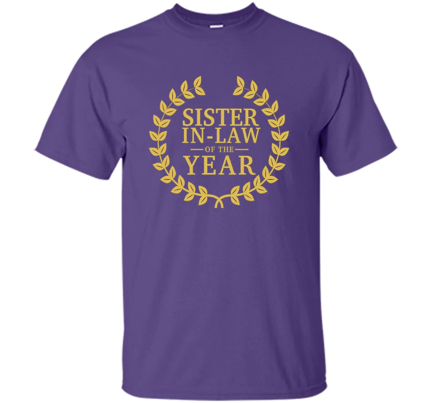 Sister-in-Law of the Year T Shirt - Greatest Ever Award Day