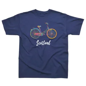 T-Shirt Cycle Bike Around Scotland