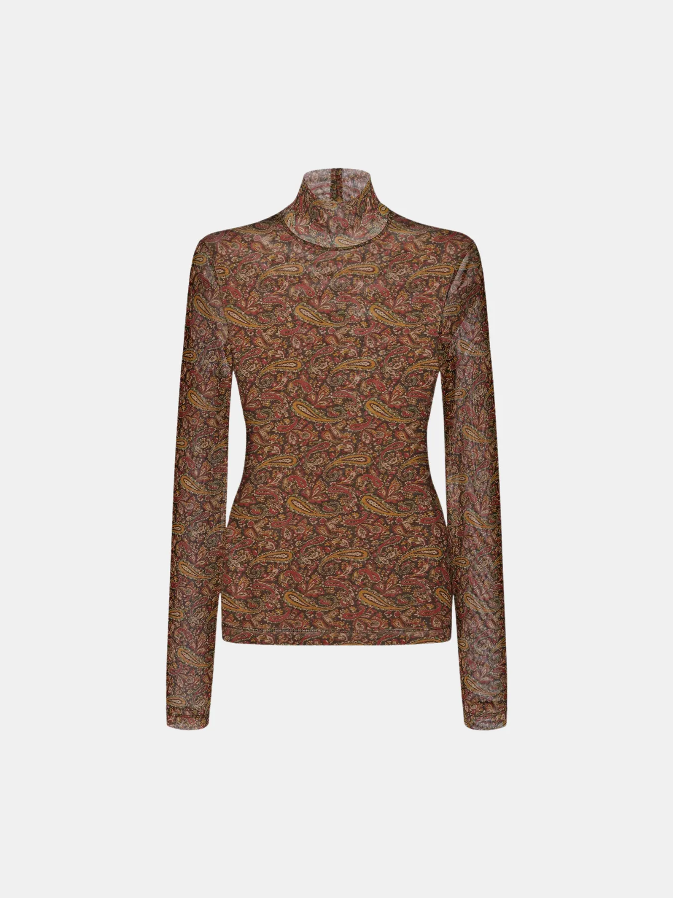 Turtleneck T-Shirt - Multi