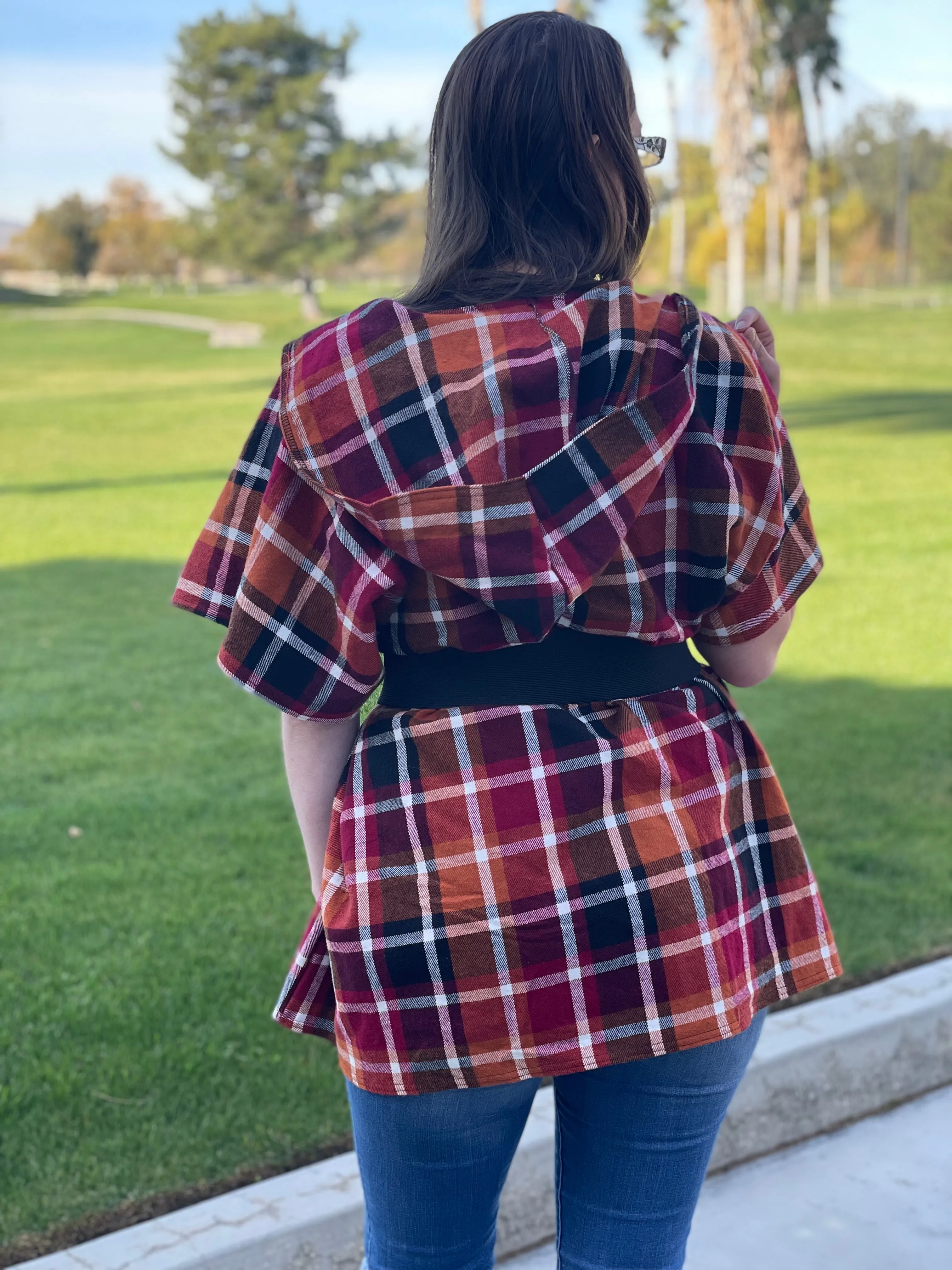 Vale Hooded Poncho