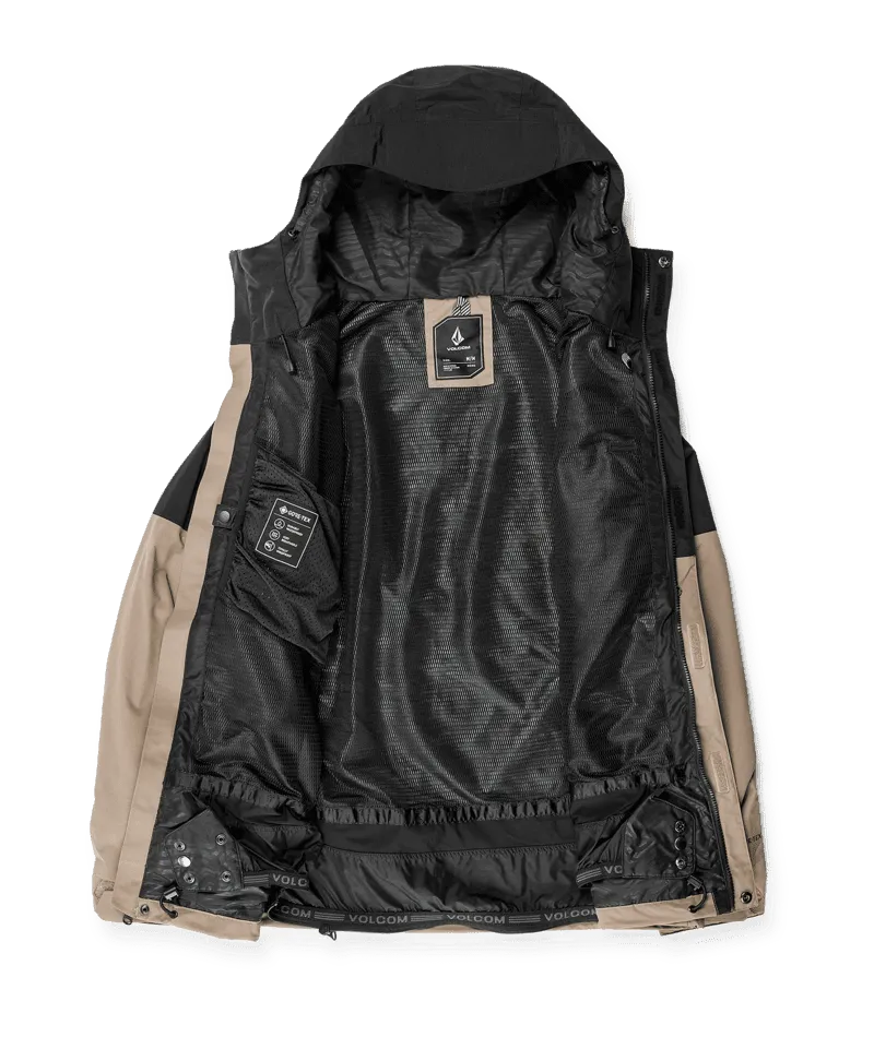 VOLCOM L GORE-TEX Snowboard Jacket Chestnut Brown 2025