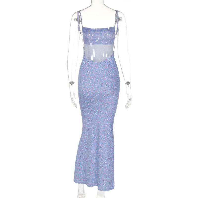Vvsha Aldiana Floral Maxi Dress