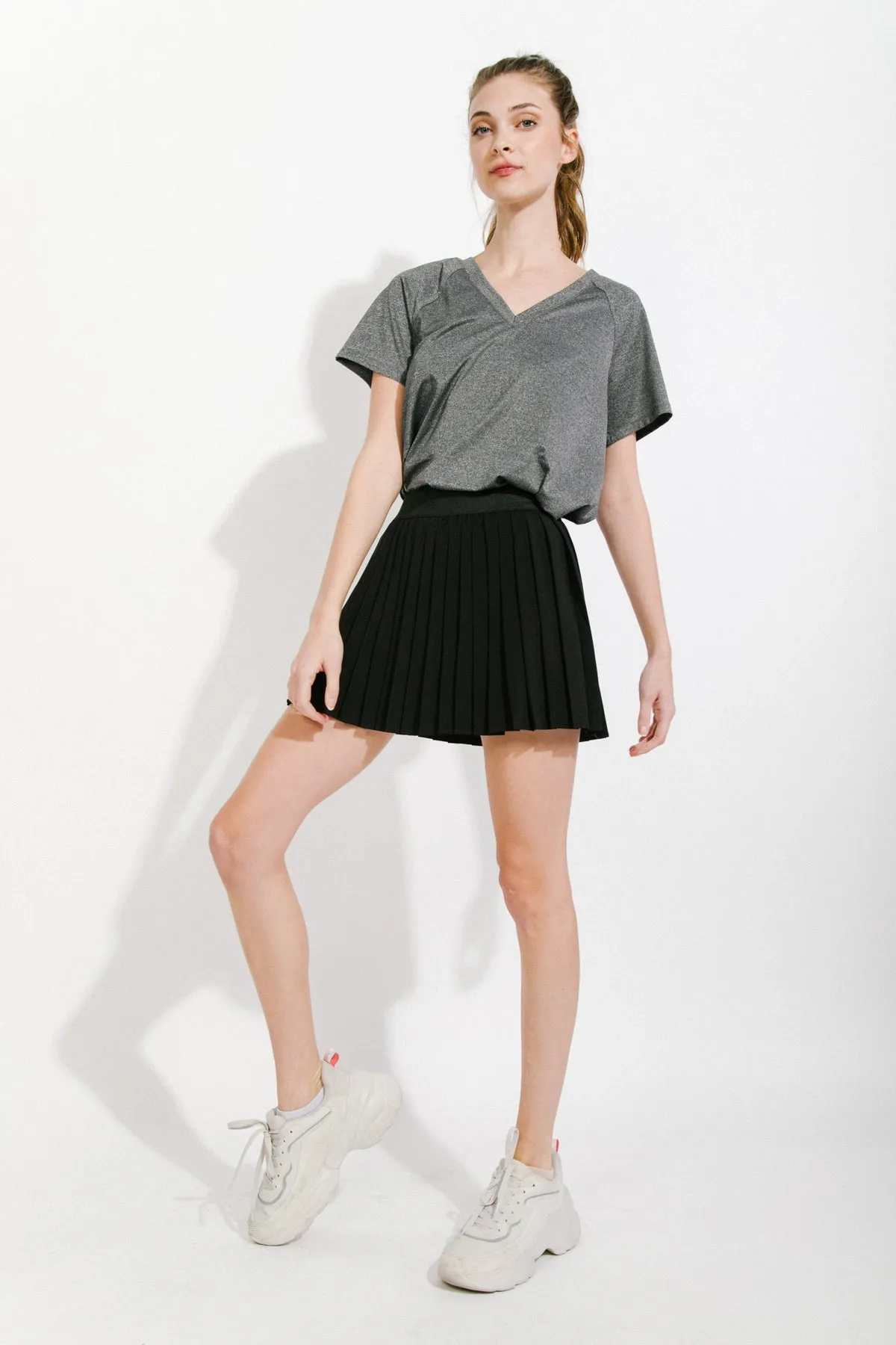 Well Served Skort - Black