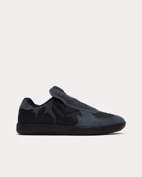 Youths Army Black Slip On Sneakers