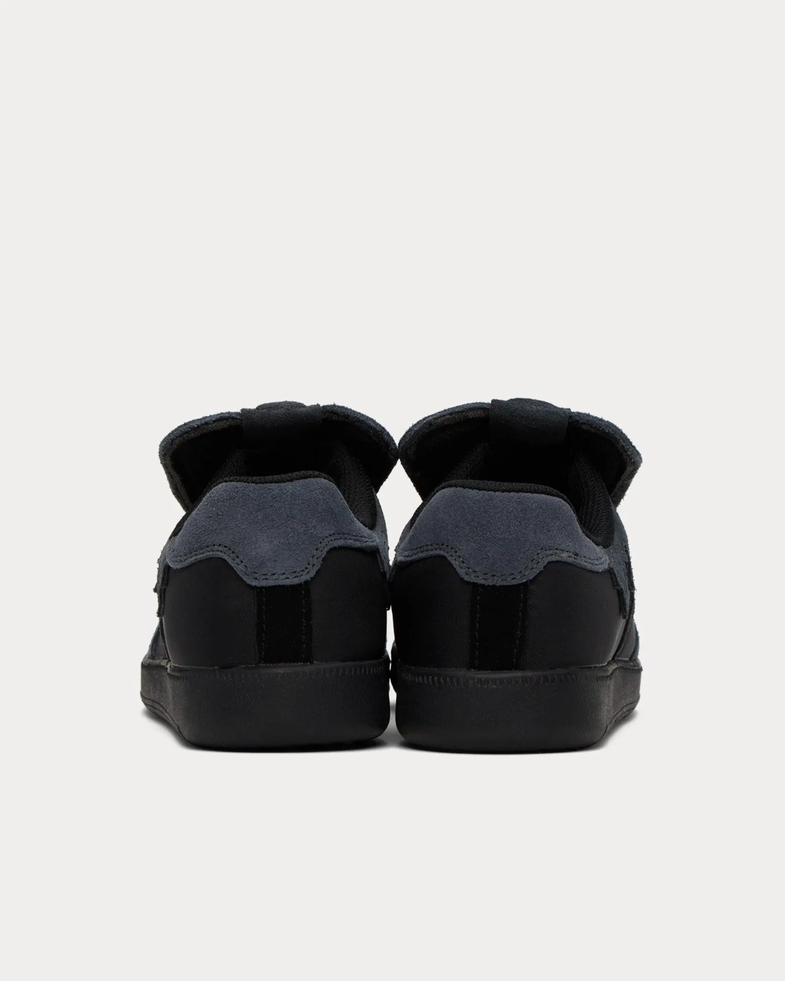 Youths Army Black Slip On Sneakers